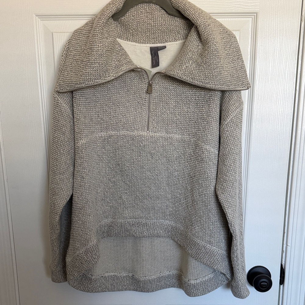 NWT Sweaty Betty Boucle Half Zip Sweatshirt
